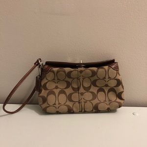 Coach wristlet